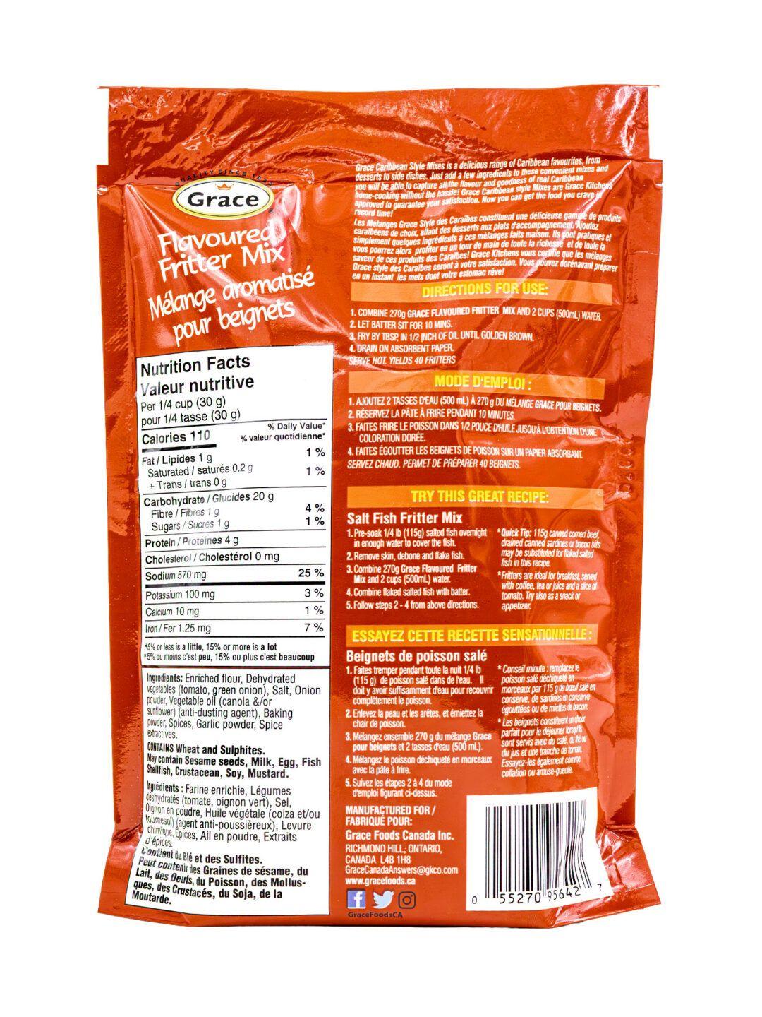 Grace Salt Fish Fritter