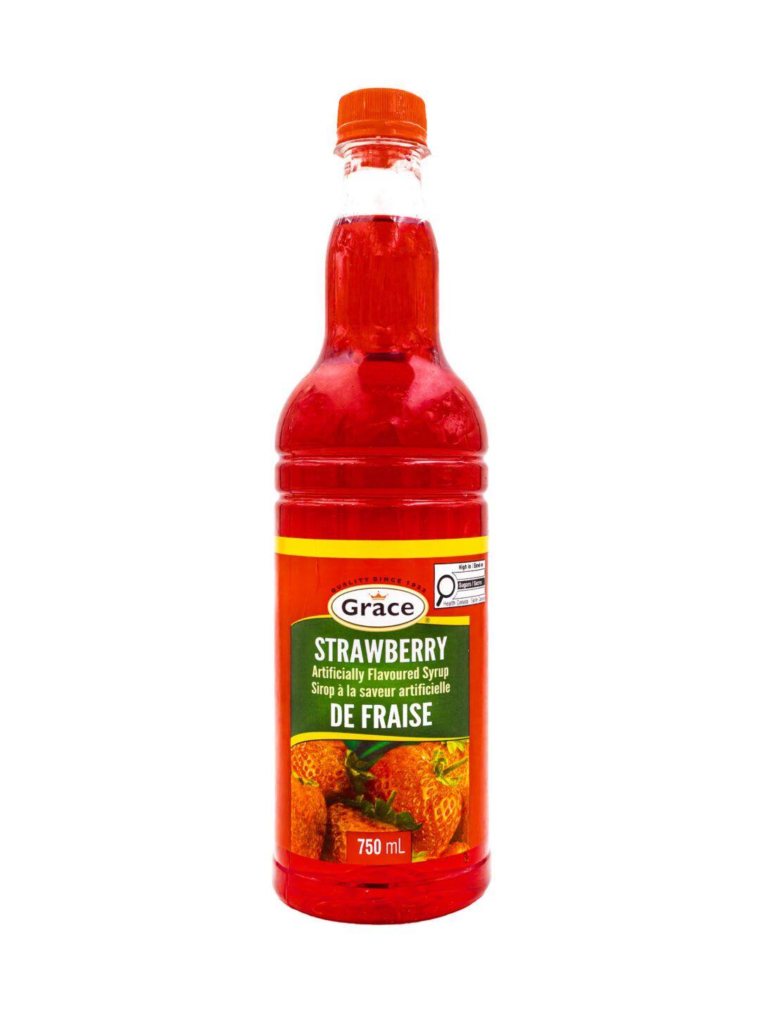 Grace Strawberry Syrup Flavouring
