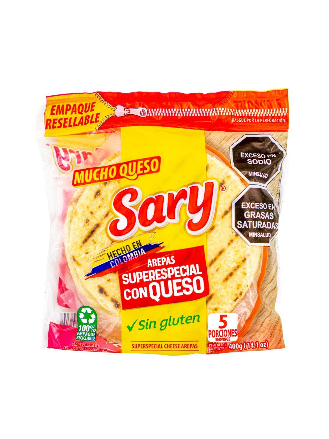 Sary Frozen Arepa de Maiz con Queso