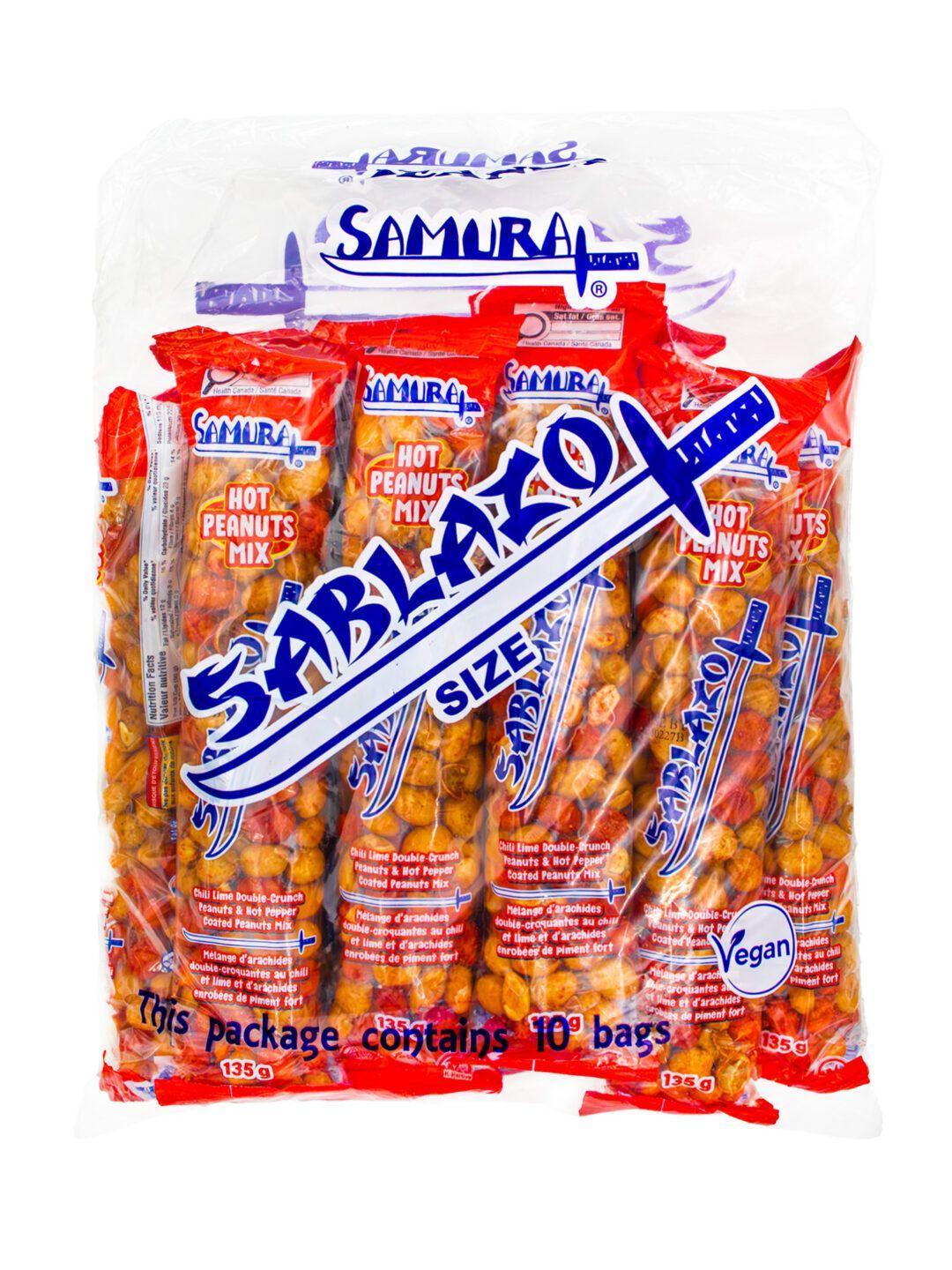 Samurai Hot Mix Sablazo Peanuts