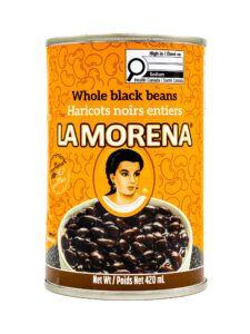 La Morena Whole Black Beans