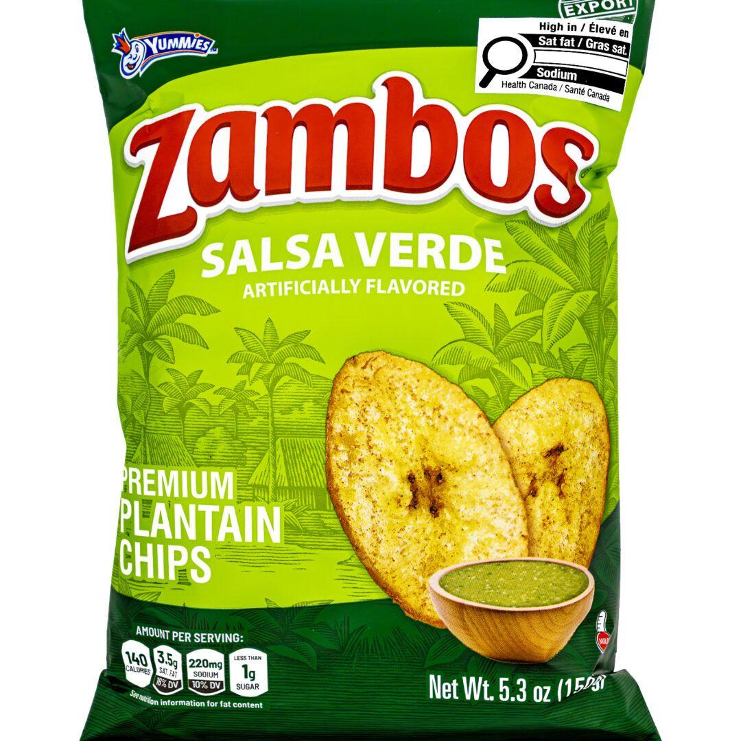 Yummies Zambos Salsa Verde.