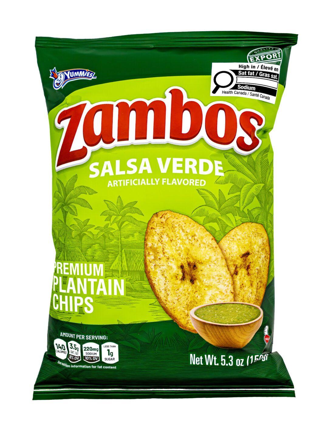 Yummies Zambos Salsa Verde.