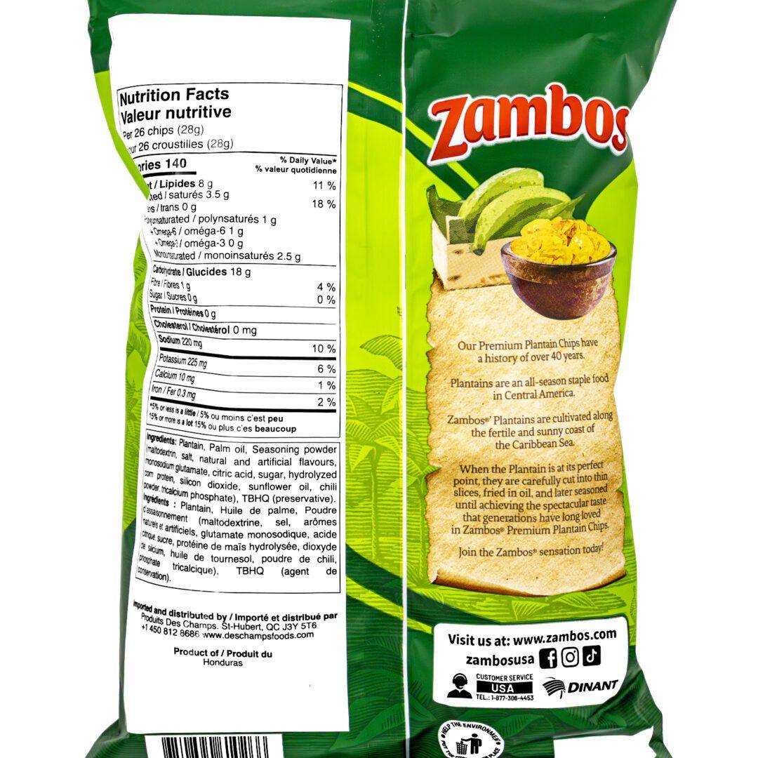 Yummies Zambos Salsa Verde.