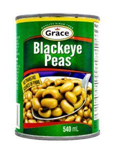Grace Black Eye Peas Cans