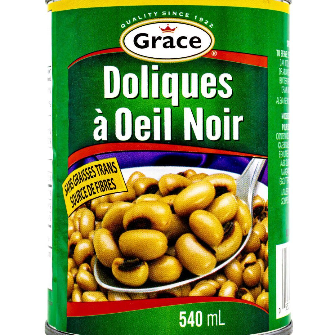 Grace Black Eye Peas Cans