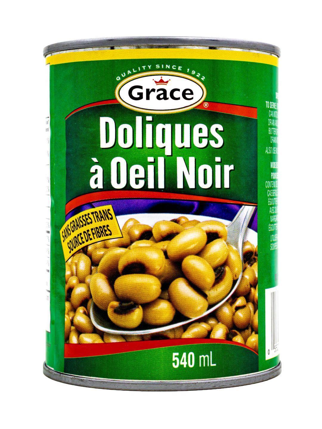 Grace Black Eye Peas Cans