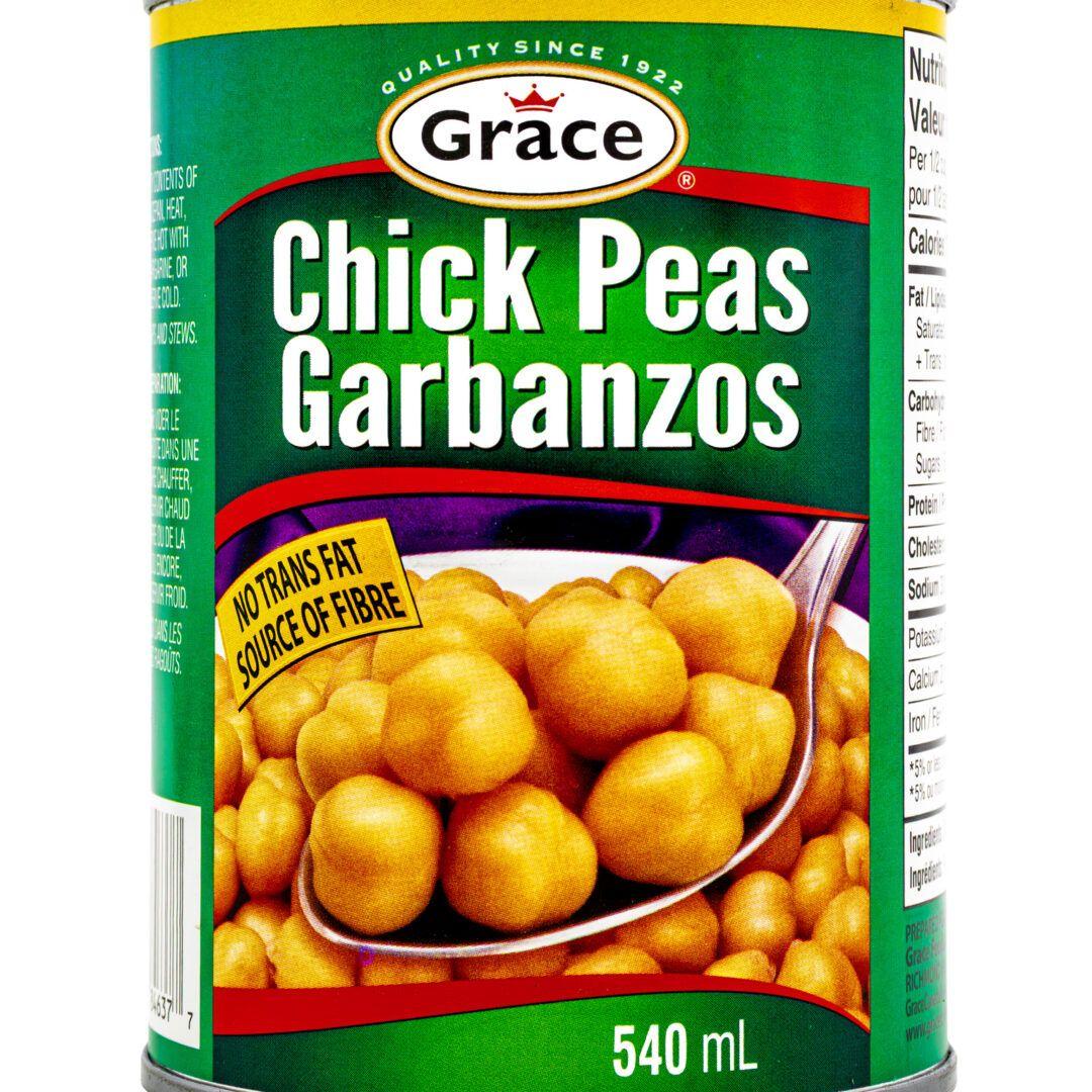 Grace Chick Peas Cans
