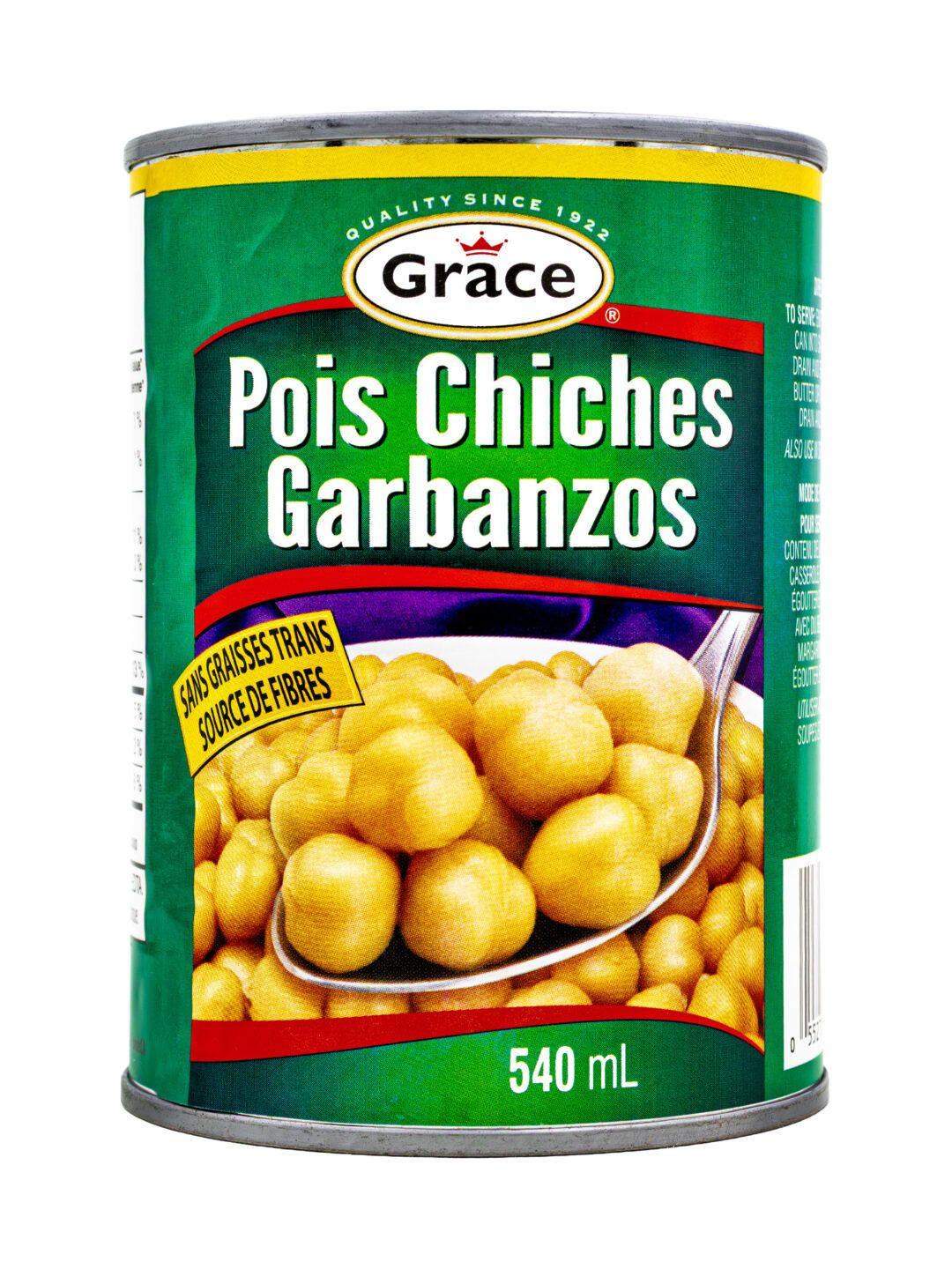 Grace Chick Peas Cans