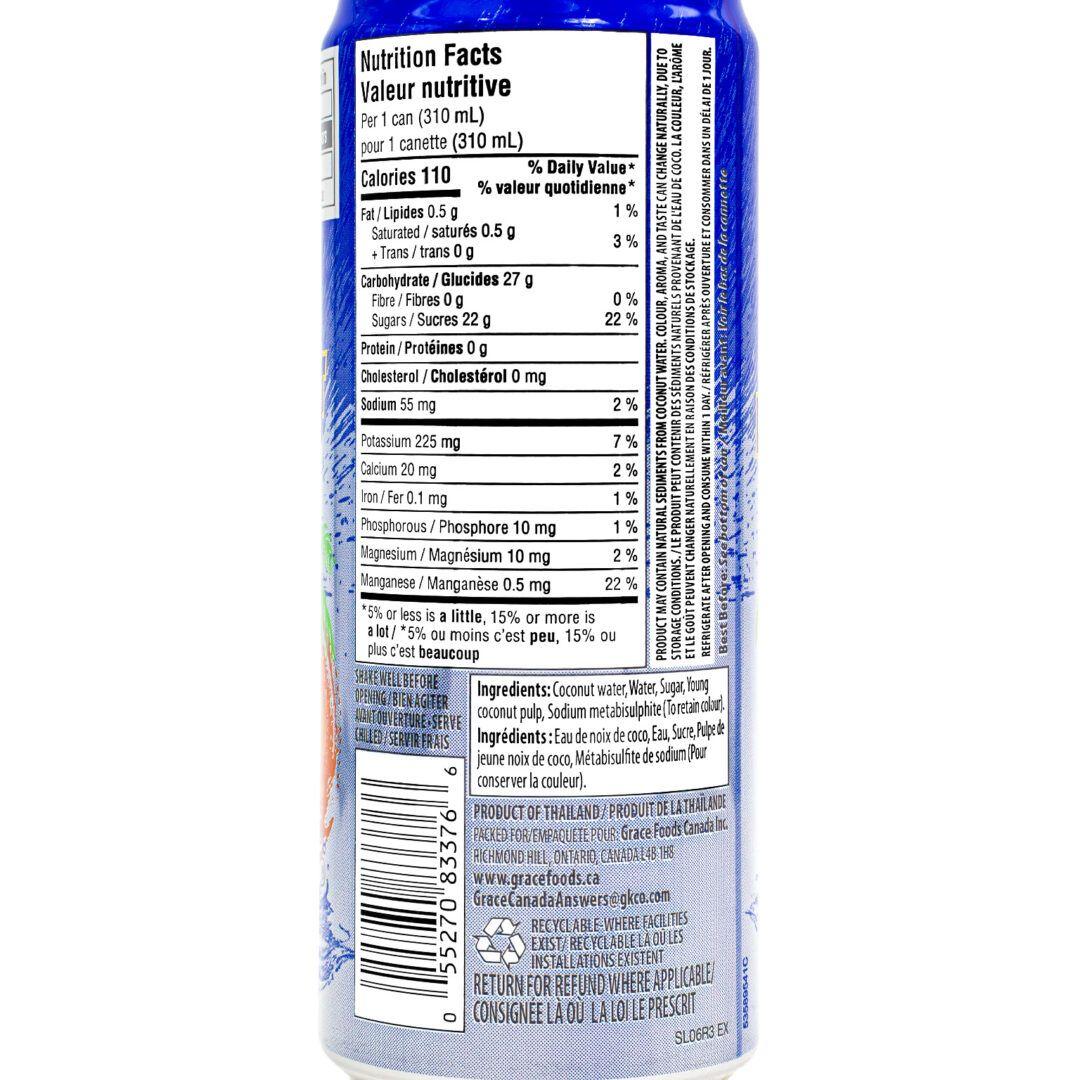 Grace Coconut Water w/Pulp