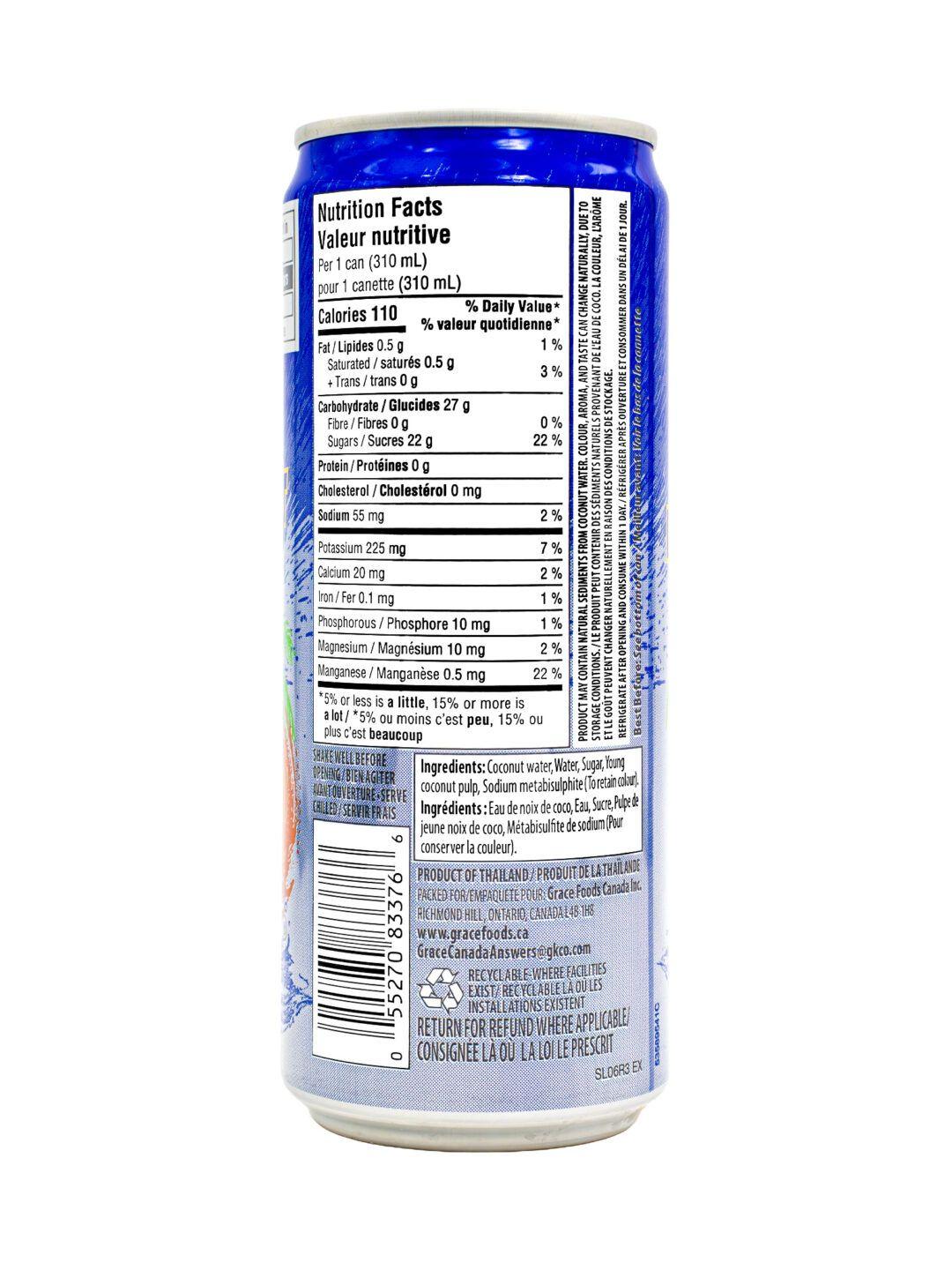 Grace Coconut Water w/Pulp