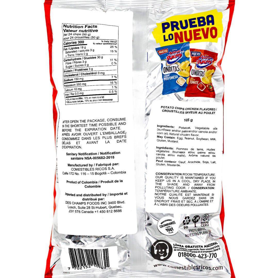 SuperRicas Mega Chicken Potato Chips