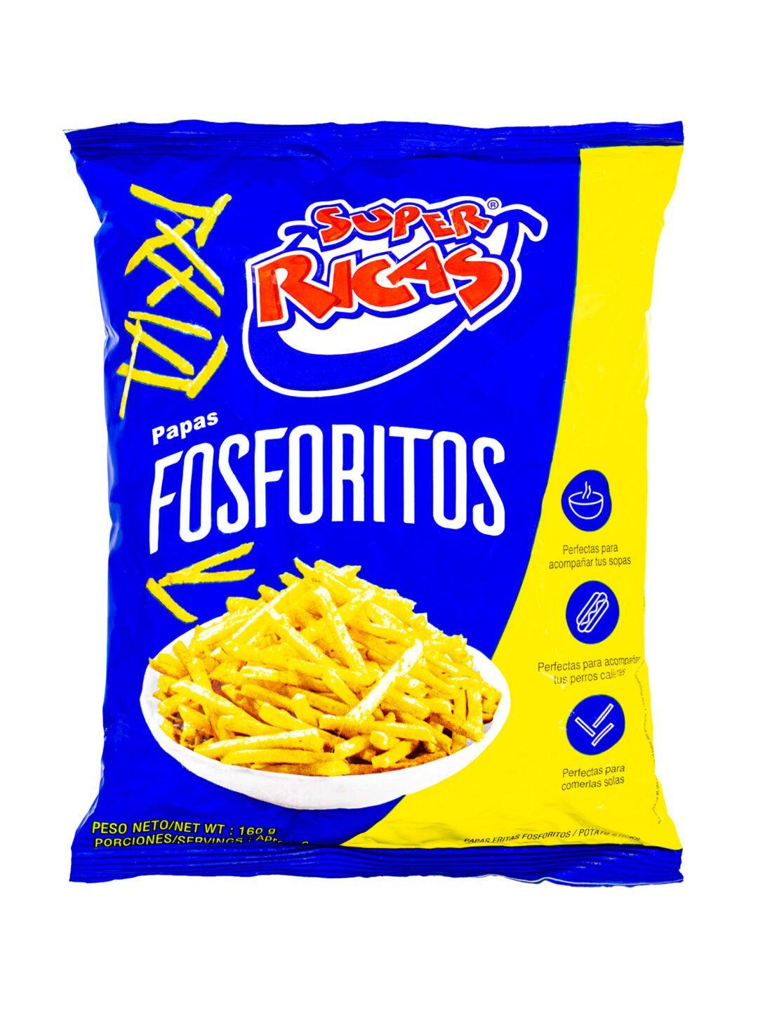 SuperRicas Mega Fosforitos Potato Chips