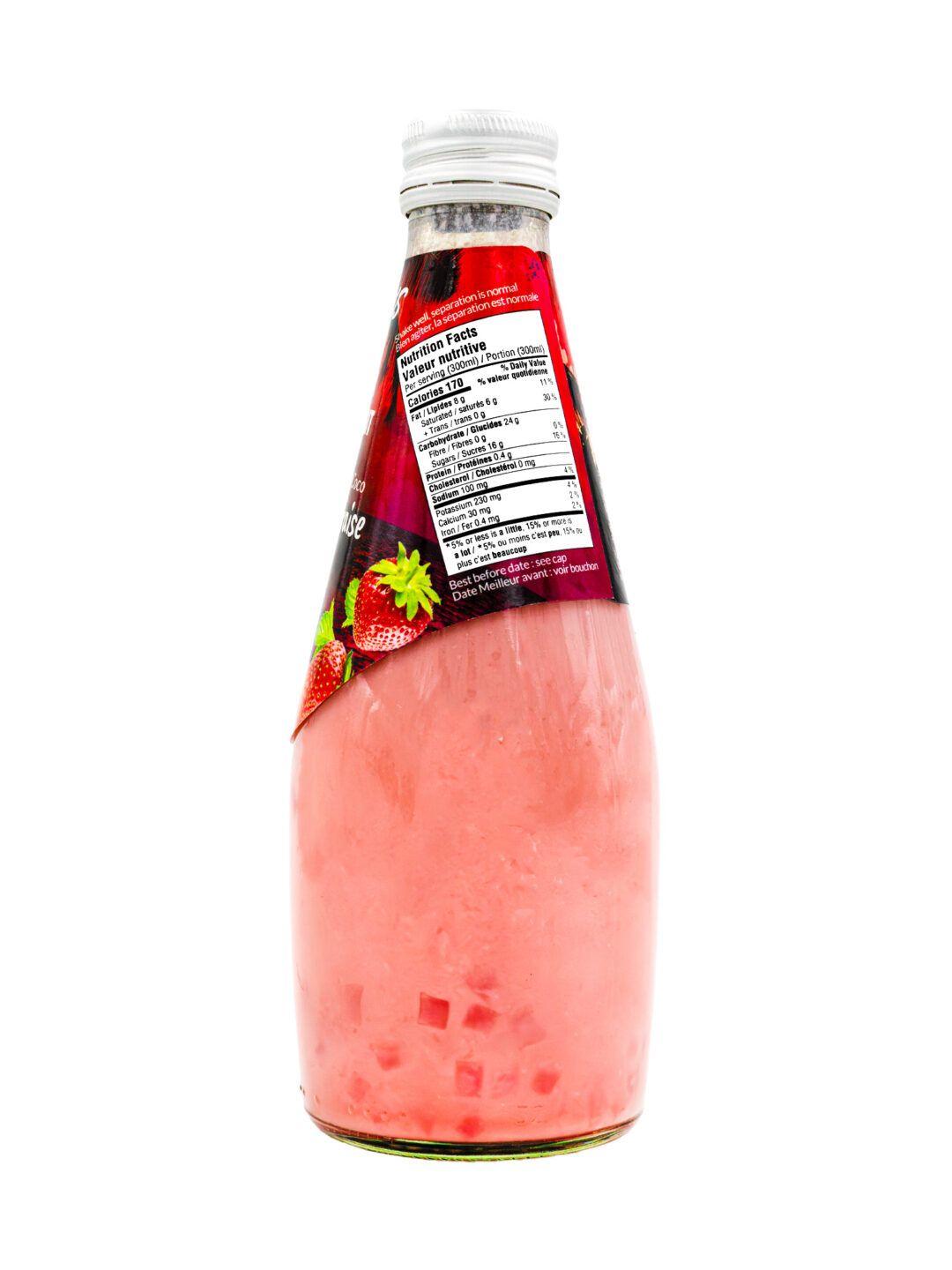 Raisas Coconut Milk with Nata Strawberry