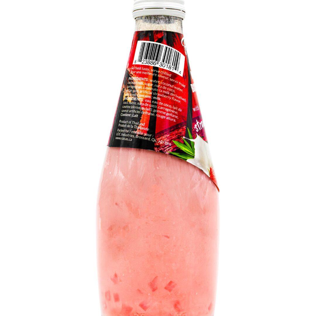 Raisas Coconut Milk with Nata Strawberry