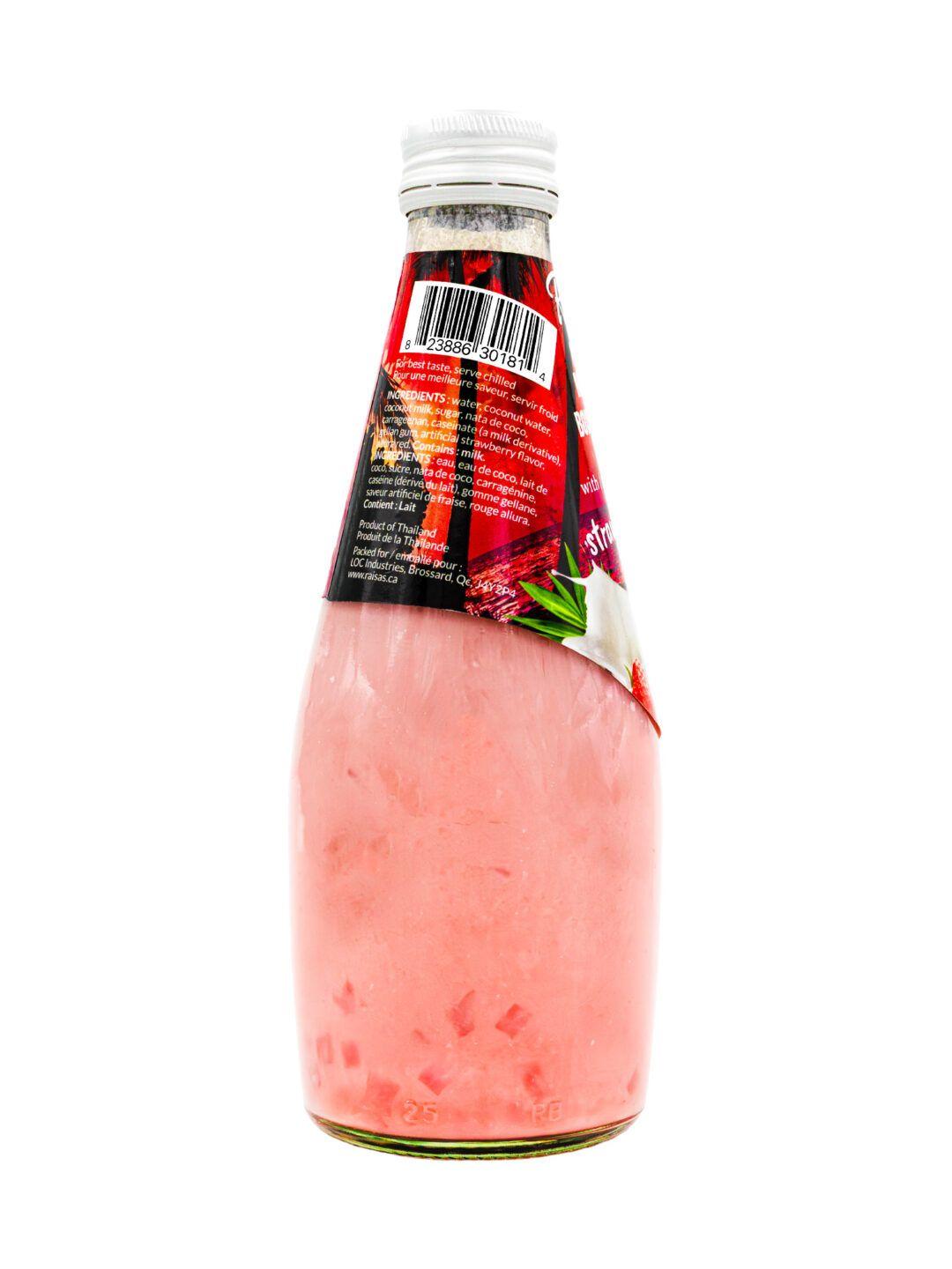 Raisas Coconut Milk with Nata Strawberry
