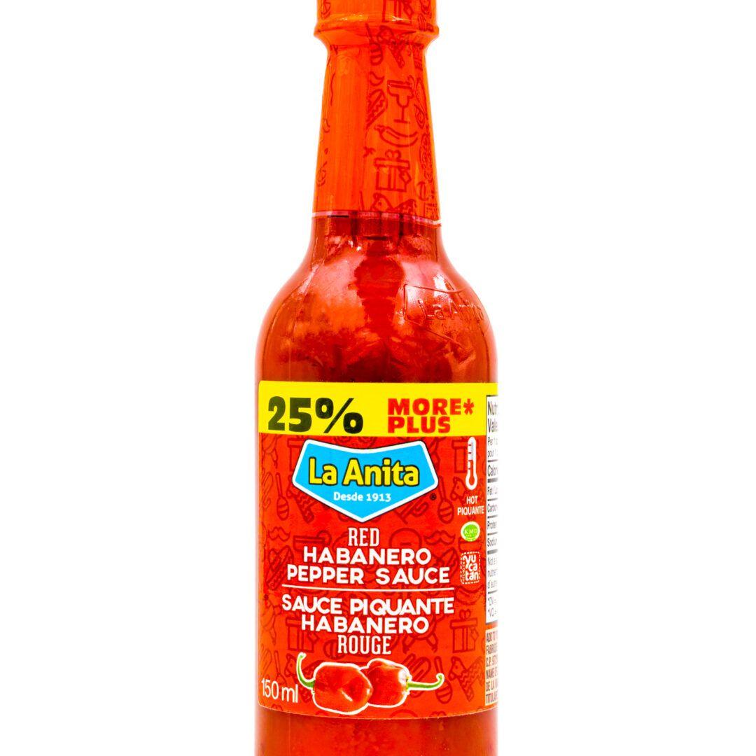 1128_Red_Habanero_1 La Anita Red Habanero Sauce