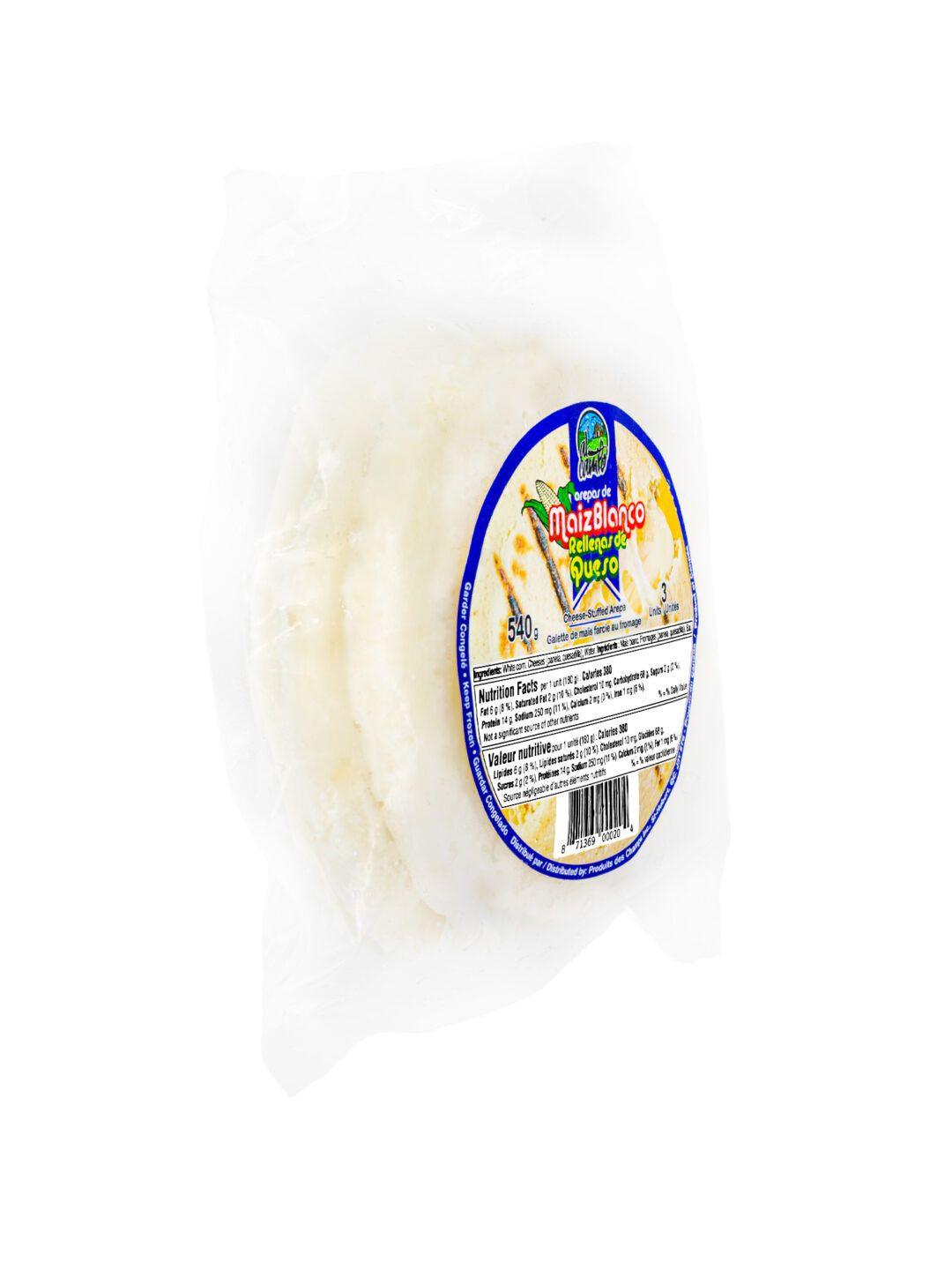 Al Campo Frozen Arepa Rellena de Queso
