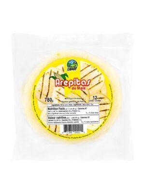 Al Campo Frozen White Corn Arepitas