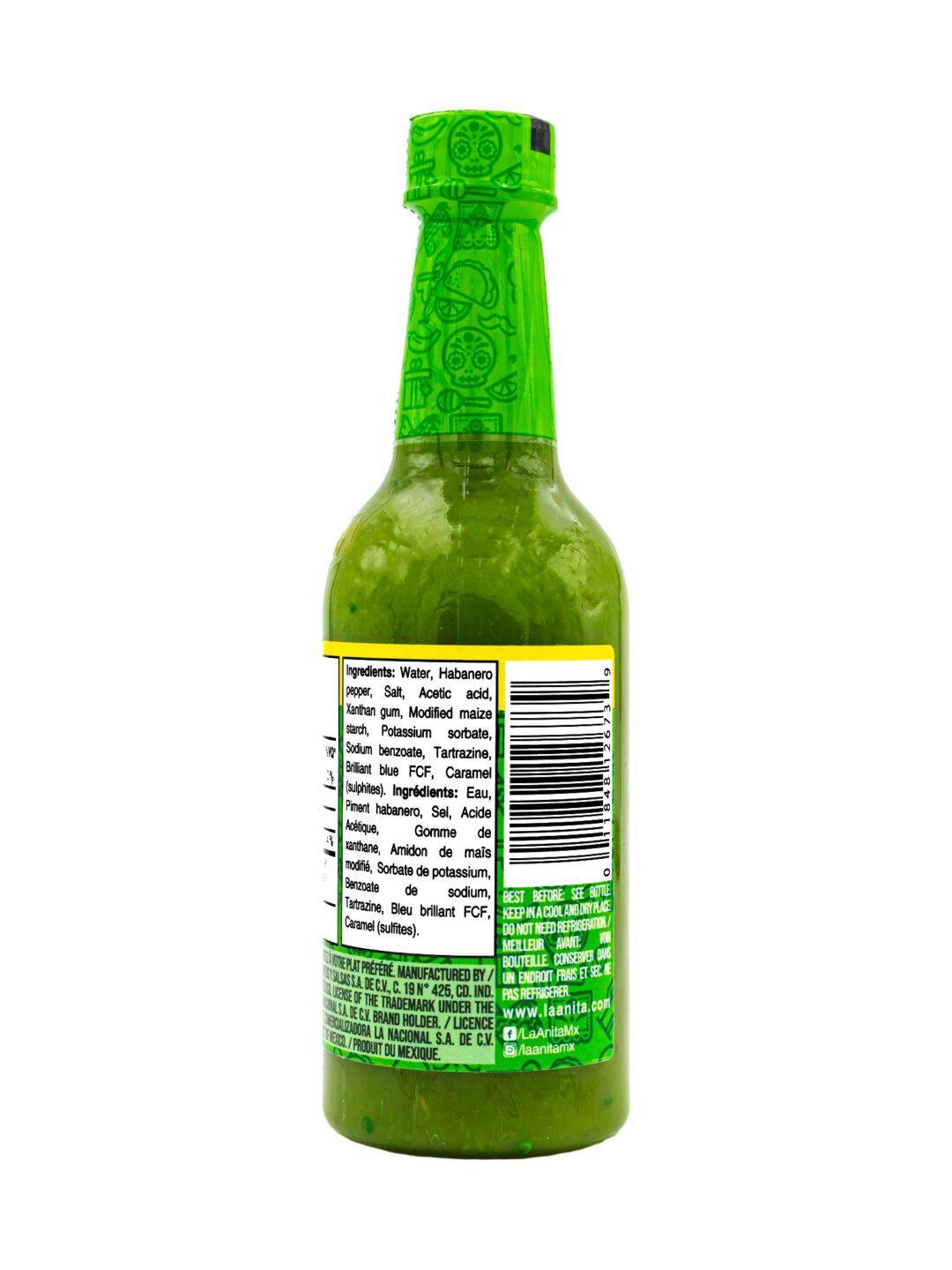 La Anita Green Habanero Sauce