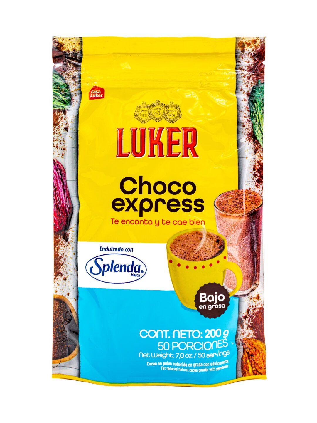 Luker Chocoexpress Splenda Chocolate