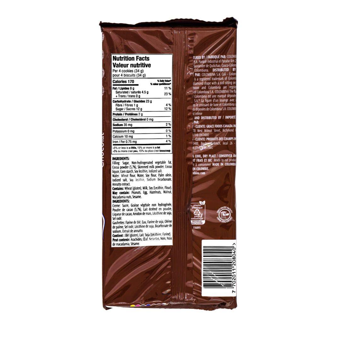 Colombina Bridge Chocolate