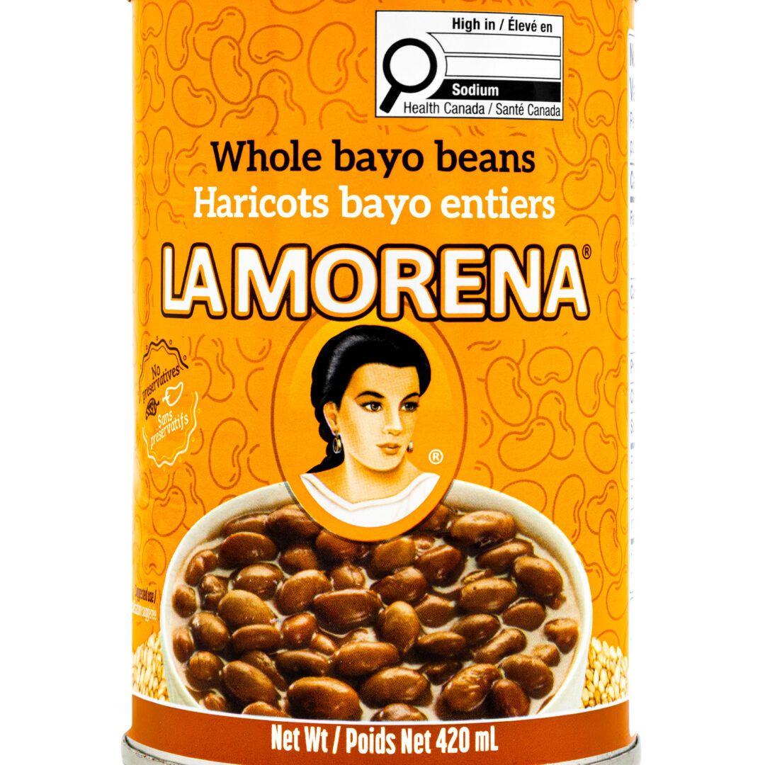 La Morena Whole Bayo Beans
