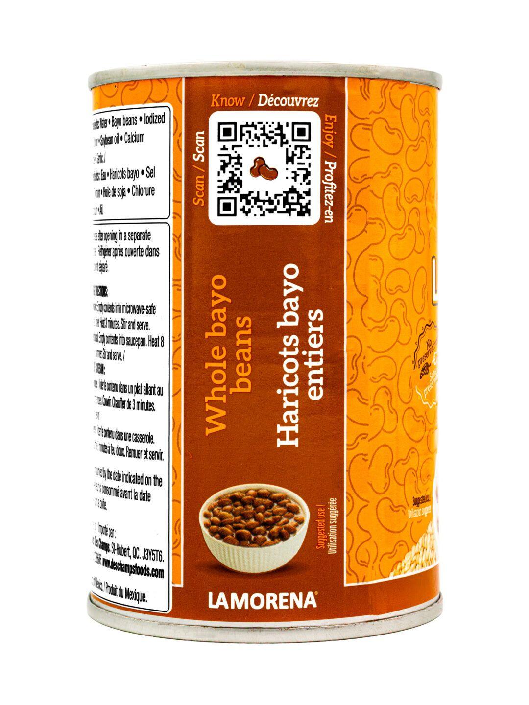 La Morena Whole Bayo Beans