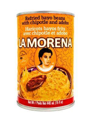 La Morena Refried Bayo Beans w/Chipotle and Adobo