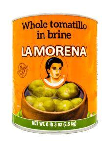 La Morena Whole Tomatillo
